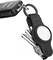 AirTag Keychain Holder – Compatible with Apple AirTag, Key Organizer Keychain for Keys and Accessories